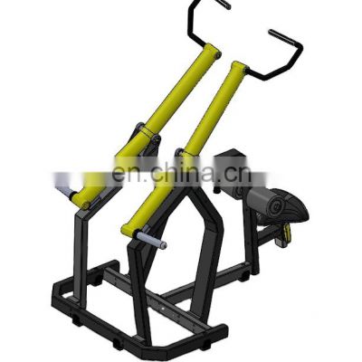 All In One Machine Plate Loaded Machines Oval Tube Gym Vertical Traction Machine Body Building Fitness Equipment Simulator Supplier