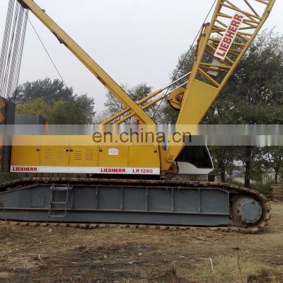 Cheap used Liebheer LR1280 180 ton crawler crane on Sale in Shanghai