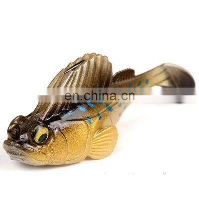 Byloo oem trout fishing worm lure 125mm 21g sinking wobblers fishing lures