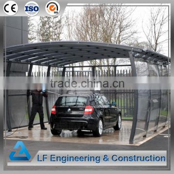 Hot selling steel structure car parking roof