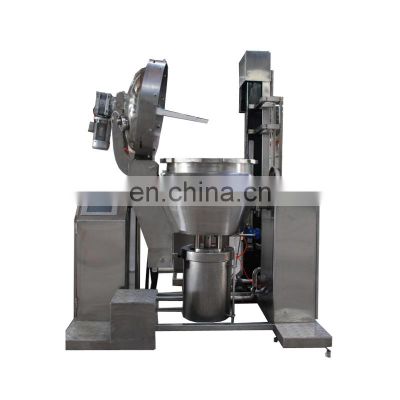 Factory automatic spreadable cheese vacuum melting tank cooker cooking machine cream cheese production line