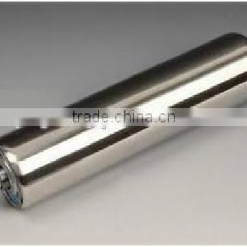 China Plant stainless steel tube belt conveyor roller idler for mine heavy idler roller