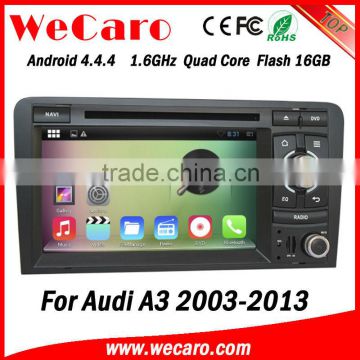 Wecaro Touch Screen for audi a3 s3 navigation system 2003-2013 DVD +3G+BLUTOOTH +AM/FM+USB/SD +GPS                        
                                                Quality Choice