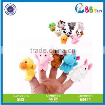 families member finger puppet&custom finger pupets and story & wholesale toy