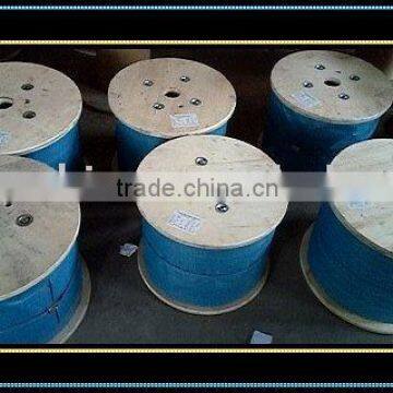 galvanized steel wire rope 4x25Fi+FC,4x31SW+FC,6x19W+IWS,6x19S+IWS