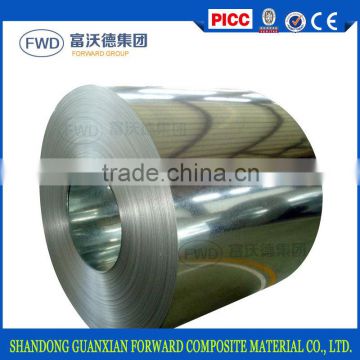 Z70 thickness galvanized steel coil for construction