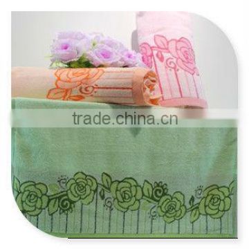 stock lace bath towel