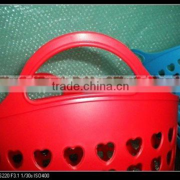 plastic baskets,storage baskets,flexible baskets,PE basket,bathroom bucket