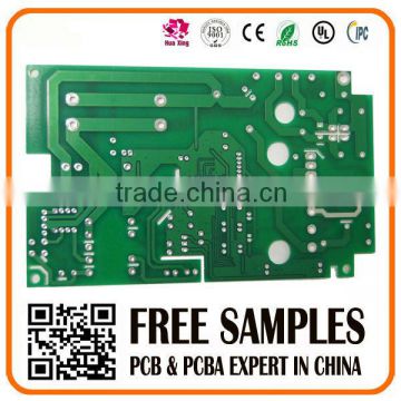 94vo fr-4 Double side PCB manufacturer printed circuit board in 2 layer