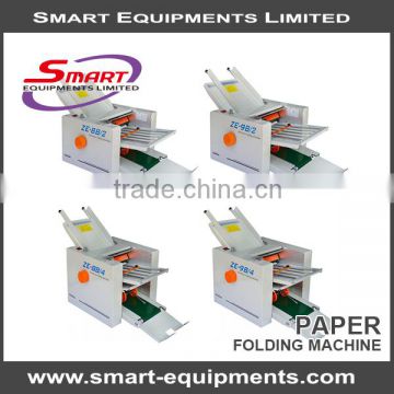 table top manual paper folding machine for sale