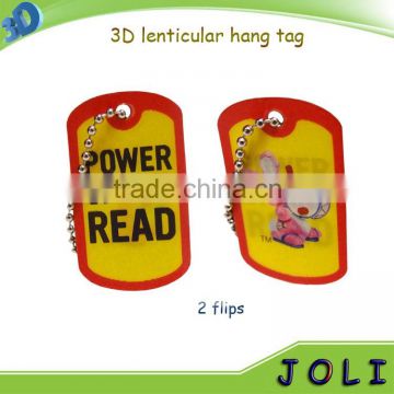 3d clothing hang tags printing with chains