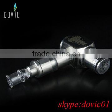 wide bore drip tip with full glass