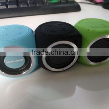 New arrival mini portable bluetooth speaker with fm radio, wireless speaker with TF card