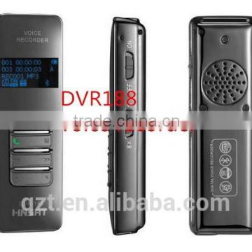 DVR188 4gb/8gb Voice Activated Recording digital voice recorder support telephone conversation recording / phone answer
