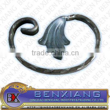 BX wrought iron elements material scrolls