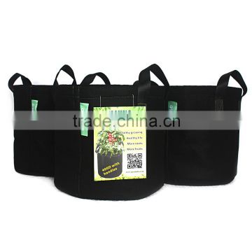 gardening greenhosues Grow Bags 3 Gallons, ipomelo Tomato Vegetables Herbs Fruits Plants Fabric Grow Bag/ Fabric Smart Pot