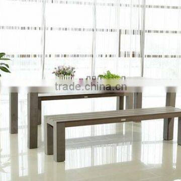 2013 new design all poly wood dining sets