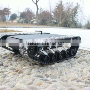 Damping system Roboat rubber track chassis