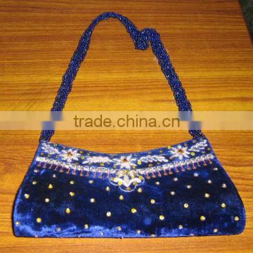 Embroidered Designer Beaded Jari Ladies Handbag Fashion Handbags