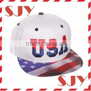Top Quality Flat Brim Wholesale Custom Snapback Cap