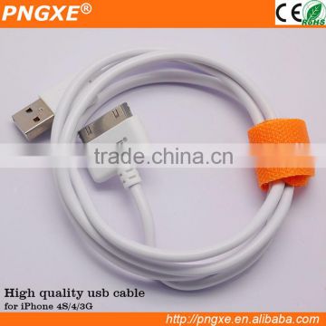 PNGXE good quality cheap price PVC usb data cable for iphone 4 cable