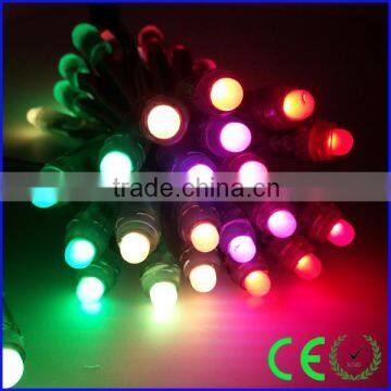 5v 12mm waterproof full color adressable digital rgb led pixel light