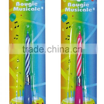 2015 new design colourful number shaped birthday candles decorative pillar candles