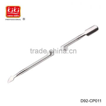 Stainless steel silvery nail cuticle pusher. nail cleaner tools for nail arts