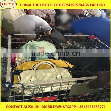 women used bags/used man's office laptop leather handbags/used school students bags export for Angola used bags buyers