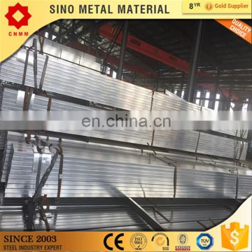galvanized steel hollow section gi square steel pipe and rectangular tube strong metal steel pipes