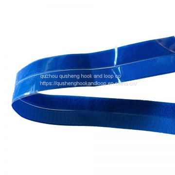 70% Nylon 30% Polyester 25mm Adhesive Hook and 25mm Adhesive Loop with The Same Clear Liner for Paper Products, Glass and Garment