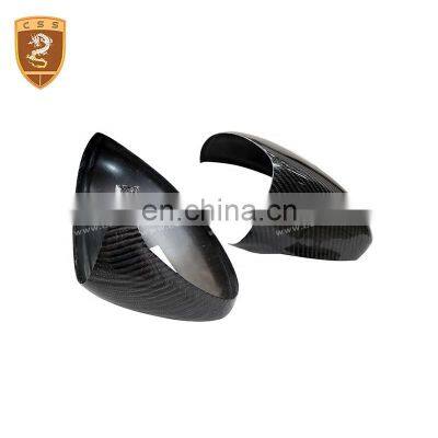 Real Carbon Fiber 718 Car Mirror Cover for Porsche 718 Paste Side Mirror 2017-2019