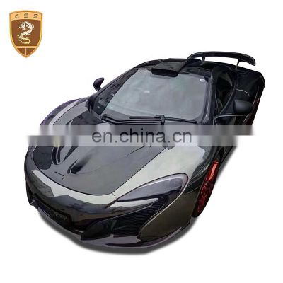 Mp4-12C Change To P1 Style Carbon Fiber Material Engine Hood For Mclaren