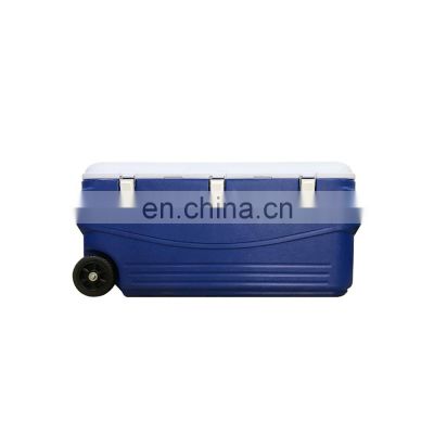 Chinese High Performance 150L Insulated Storage Plastic Box Large Fish Transportation Ice Cooler Box