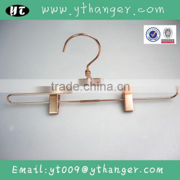 HA6680 promotional rose gold lingerie hanger wire hanger