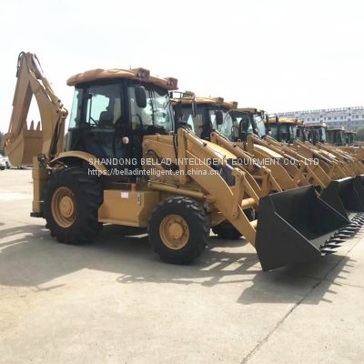 cheap Small mini hydraulic backhoe tractor loader and backhoe with mower for sale
