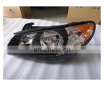 For Elantra 2007 head lamp with yellow and black auto parts