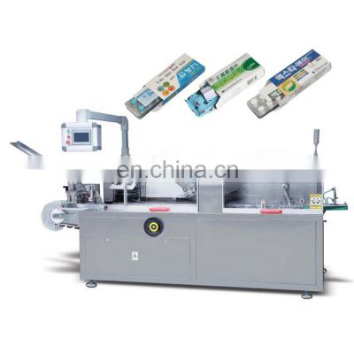 High Speed Automatic Pharmaceutical Horizontal Bottle Box Cartoning Packing Machine For Blister