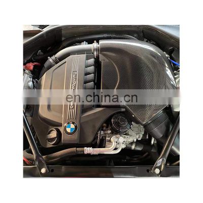 Perfect Fitment Aerodynamic Auto Parts Light Weight and High Strength Dry Carbon Fiber Air Intake Kit For BMW 535(N55)