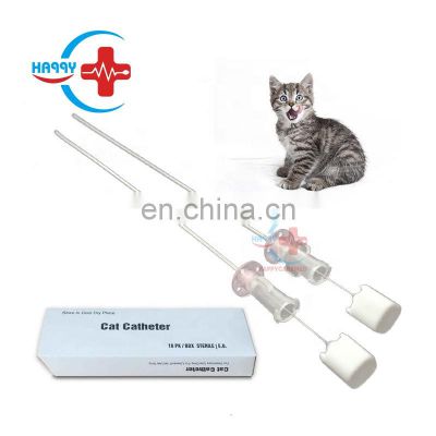HC-R072 Factory Price Dog and cat urinary catheter veterinary catheter Disposable Pet urine catheter