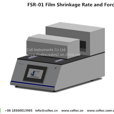 Shrink force and ratio tester