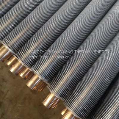 Extruded fin tube