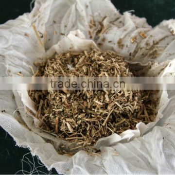 Dried herbs ball for massage