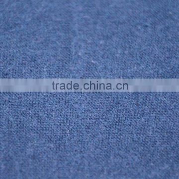 cotton linen brushed fabric