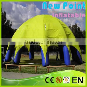 Inflatable tent in green ,new point inflatable tent,inflatable lawn tent,inflatable tent for sale,large inflatable tent