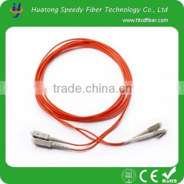High quality LC SC Multimode 3M Fiber Optic Patch Cord with 50/125