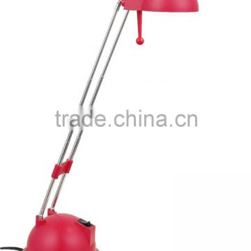 red color lamp,modern style halogen reading lamp,desk lamp,table light