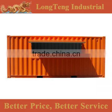 Customized 20ft bar container with flying doors, booth container