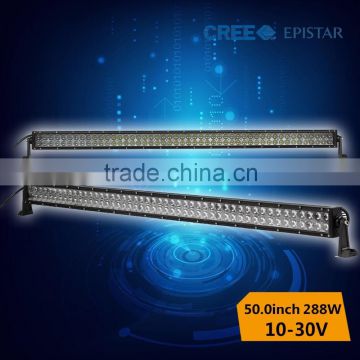 2016 wholesale dual row 50" 288W 4D off road bar lights led cars from Shenzhen                        
                                                Quality Choice