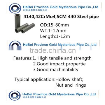 42CrMo 4140 SCM440 High Alloy Seamless Steel Pipe Quality Products